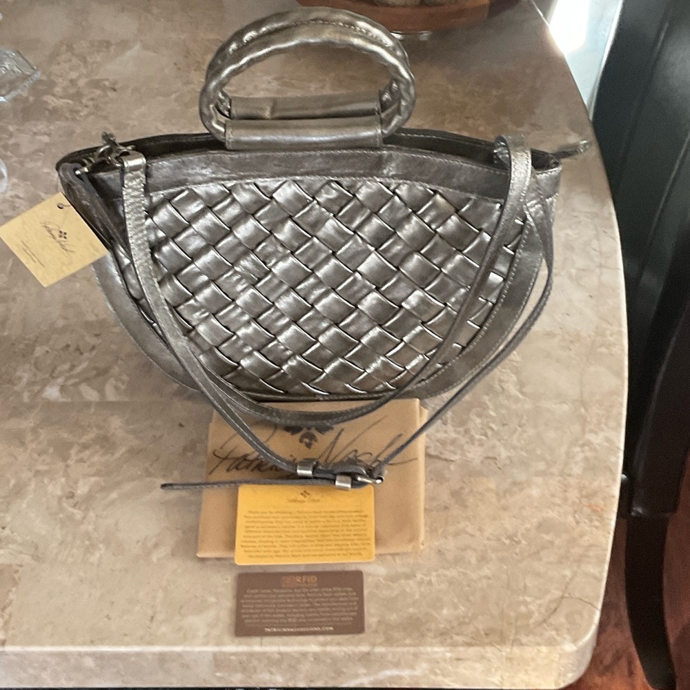 PATRICIA NASH Antique Platinum Handbag